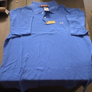 Vineyard Vines Classic Blue Polo Shirt